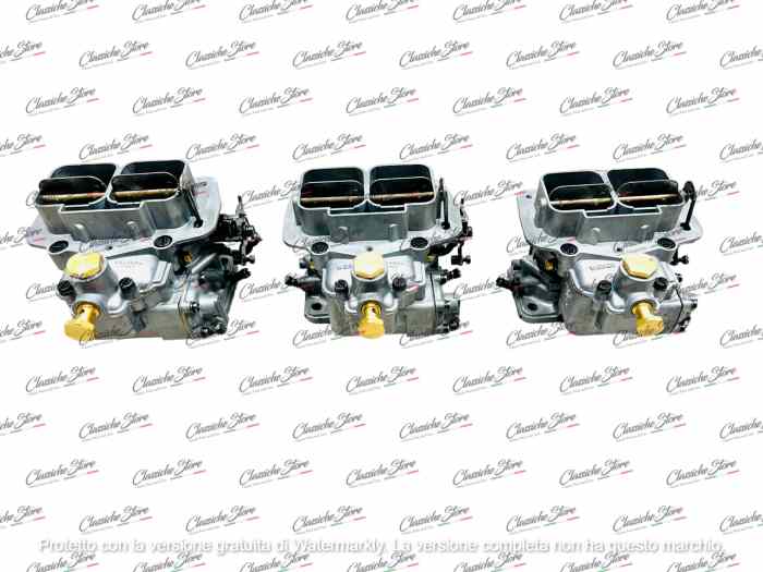 3 Carburetors Weber 40DFI Ferrari