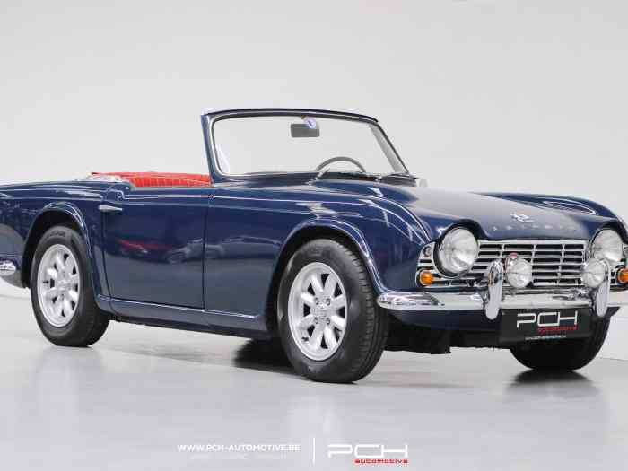 TRIUMPH TR4 + Overdrive - 89.100 Kms -...