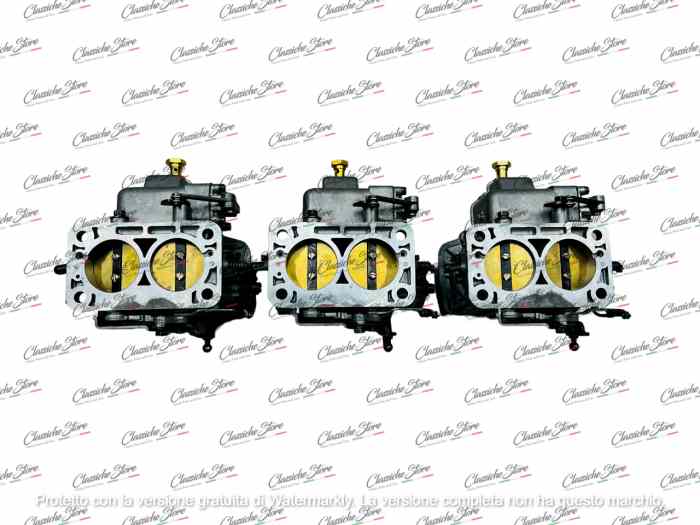 3 Carburetors Weber 40DFI Ferrari 1