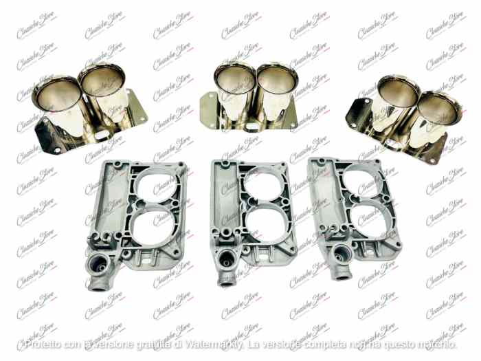 3 covers kit for carburetors weber 40DCN14 Fiat Dino 2000 Coupè Spider 1