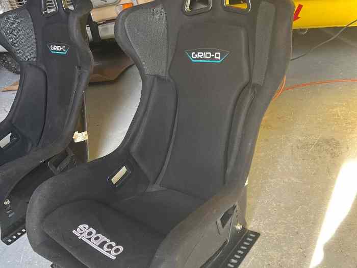 2 Bacquets SPARCO GRID-Q 0