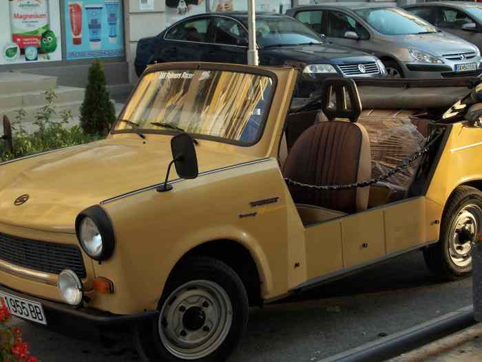 Rare Trabant Tramp P601Z authentique 1987 3