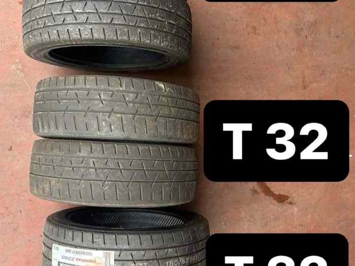 Pneus Michelin et Hankook 17 1