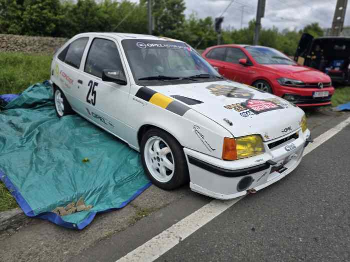 Opel Kadett Gsi Course De Cote Slalom Trackday Histo Pi Ces Et