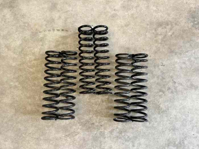 LOT RESSORT SUSPENSION AVANT / ARRIERE - PEUGEOT 208 RALLY 4 1