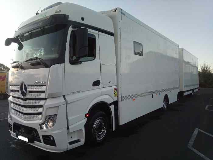 Mercedes Actros 1843 euro 6 and Ackermann trailer 2