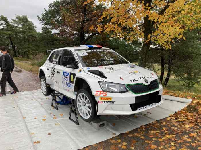 SKODA FABIA R5 EVO2018 N°104A MOTEUR 130KM 3