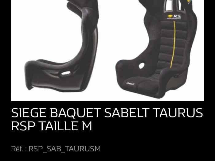 Sièges baquet sabelt Renault sport 3