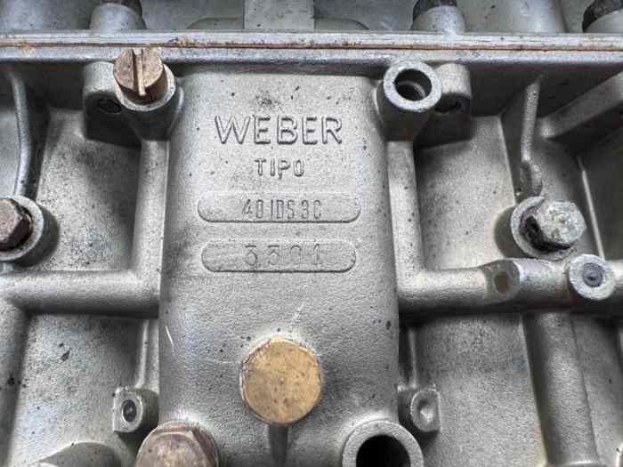 Carburateurs Weber 40 IDS 4