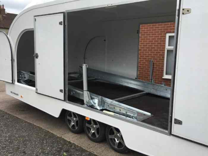 Remorque porte voiture fermée PRG Trailers PROSPORTER MONZA 4