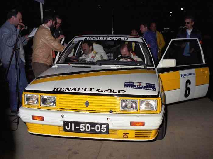 RENAULT 11 TURBO GR A EX OFFICIAL PORTUGAL 2