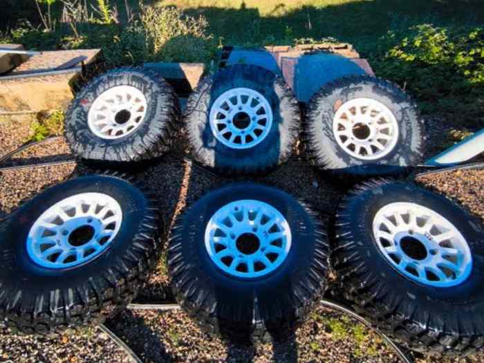 6 roues BRAID polaris rzr