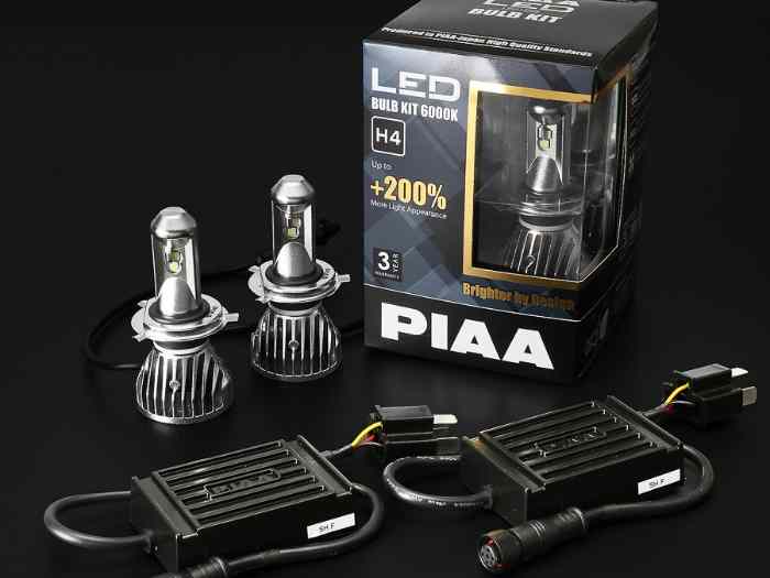 Kit LED PIAA H4 6000K 2