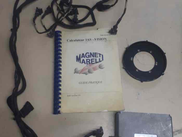 Calculateur Magnetti Marelli AS1 + faisceau + doc 2