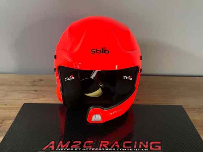 CASQUE STILO WRC DES RALLY ORANGE TAIL...