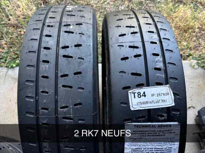 Pirelli 14 pouces neufs ( RK5/RK7/RKW7A) 1