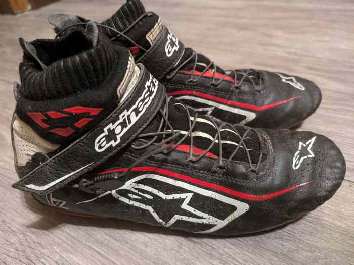 Bottines rallye Alpine stars cuire noi...