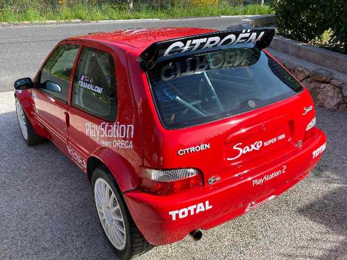 Saxo Super 1600 ex Usine Tirabassi Championne de France 2002 2