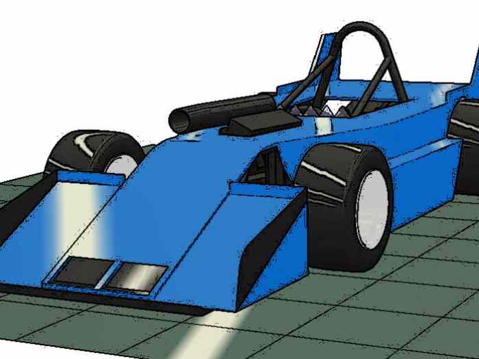 monoplace en kit DE course de cote et slalom 1