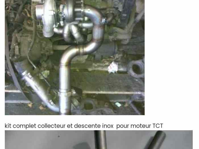 Recherche collecteur Turbo CUP2 pour TCT 1