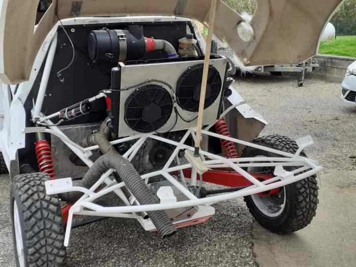 Buggy rivet 207 honda s2000 4 roues motrices rallye tout terrain reprise possible 3