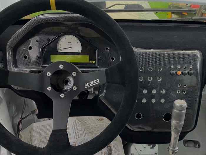 Dashboard Tecno2 Peugeot 106 Rallye