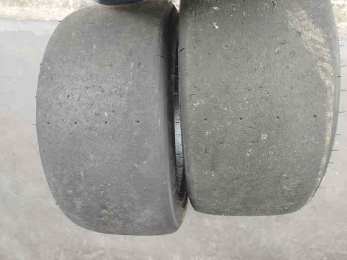 2 Pneus slick Pirelli P ZERO 245/645/18 DSB 1