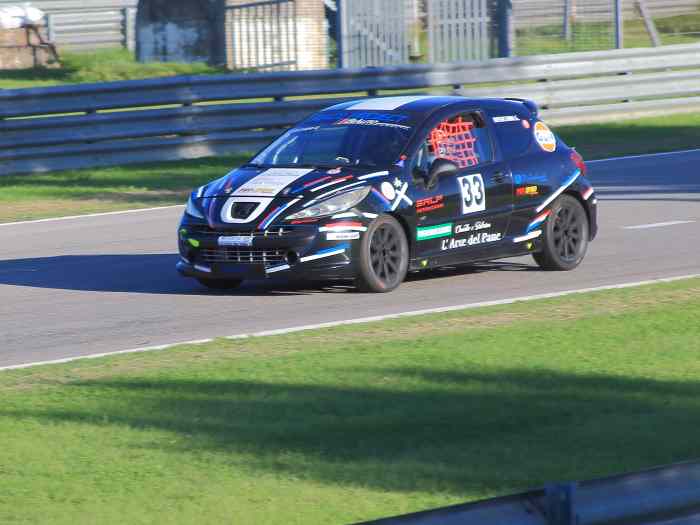 Peugeot 207 RC racing start