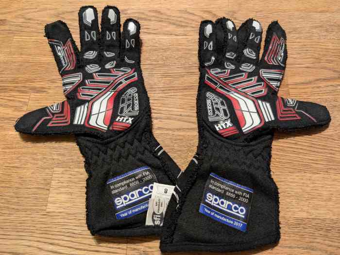 Gants Rallye Sparco Norme FIA 8856-2000 taille 7. 1