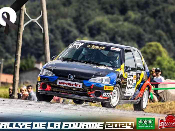 Croze location loue 106 et saxo top n2 pour le rallye du devoluy 2024 1