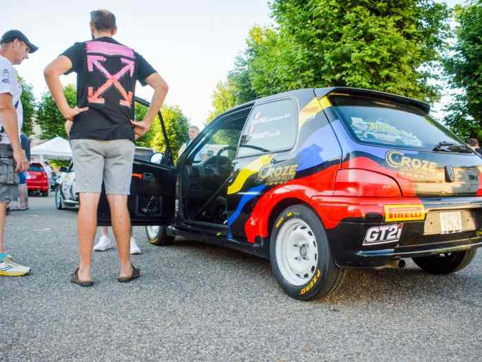 Croze location loue 106 et saxo top n2 pour le rallye du devoluy 2024 3