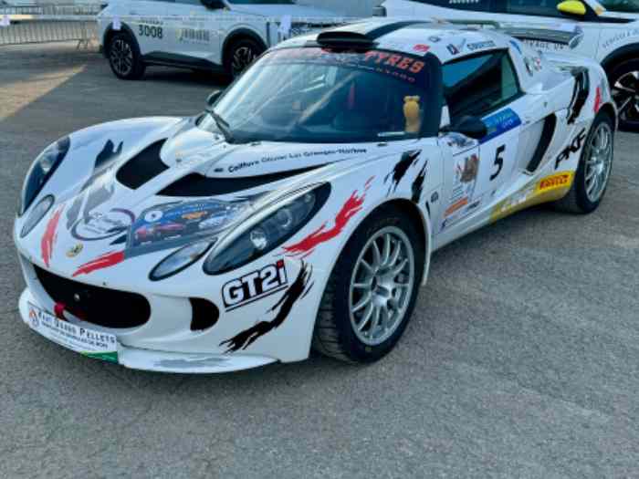 Lotus Exige Enjolras accidenté