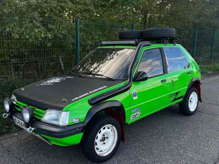 Peugeot 205 préparée Rallye-raid 5