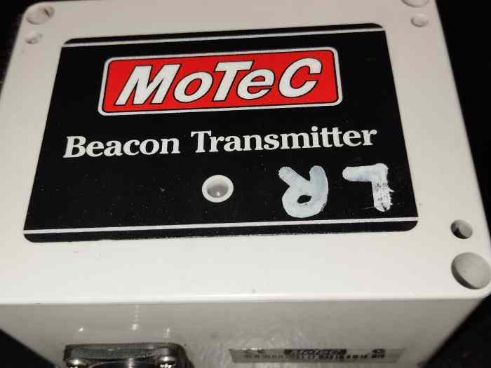 MOTEC beacon transmitter