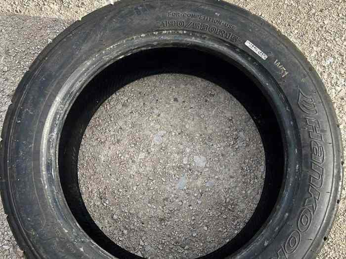 2 pneu pluie Hankook w51 15 pouces 2