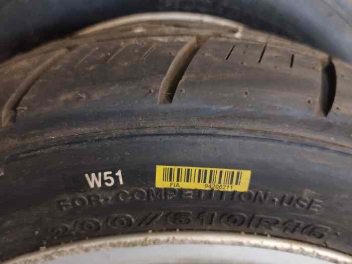 2 HANKOOK W51 NEUFS 200/610/R16 1