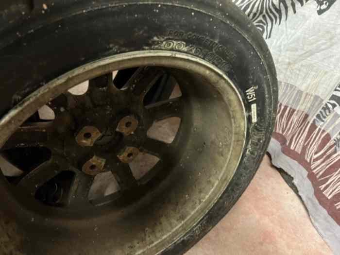 2 pneus pluie hankook w51 16 pouces 2