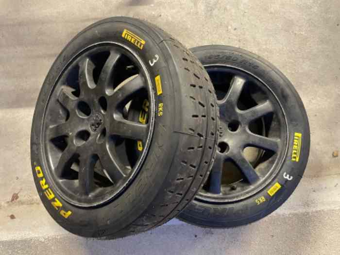 Pneus Pirelli RK5 RK7 RKW7 N3 15 pouces 4