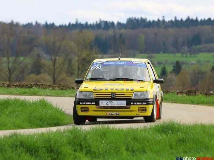 205 rallye grN VHC avec PTH national