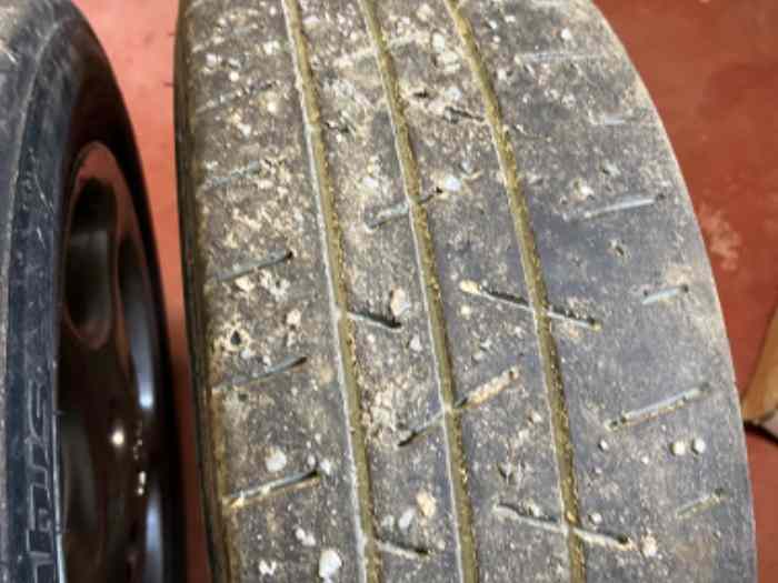 2 Pneus hankook w72 14 pouce 1