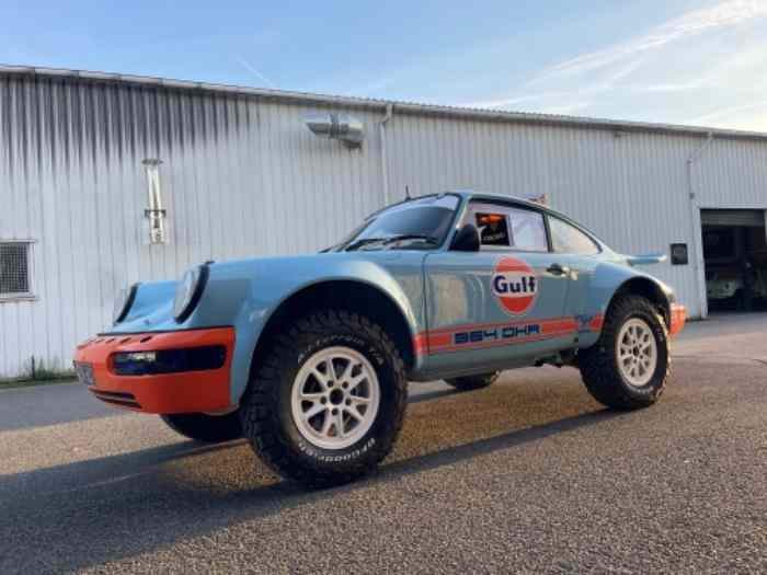 Porsche 964 rally raid dakar Classic 4