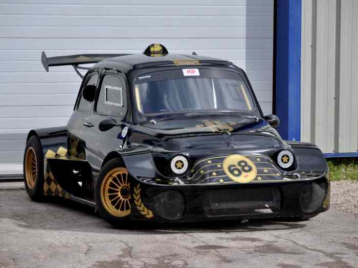 PROTOTYPE FIAT 500 GSX-R 1000 TRACKTOO...