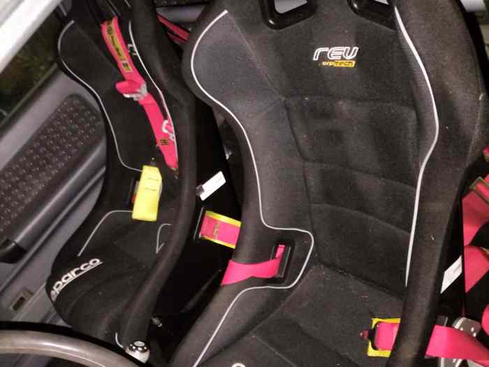 Baquets sparco rev