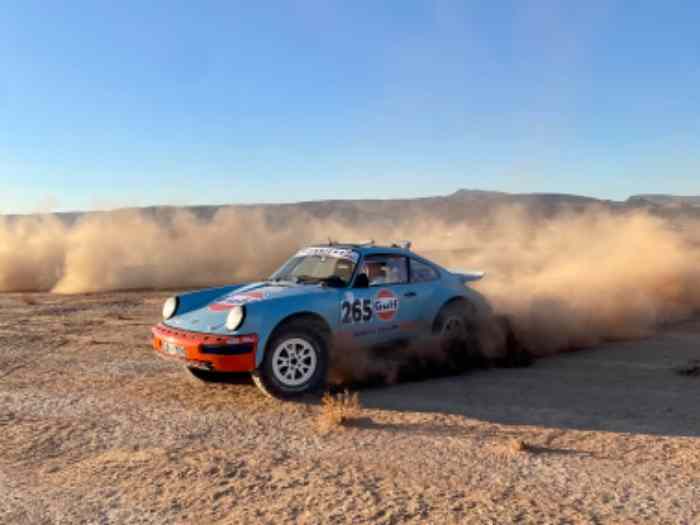 Porsche 964 rally raid dakar Classic