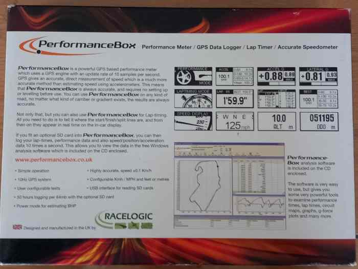 Performance box Racelogic GPS 3