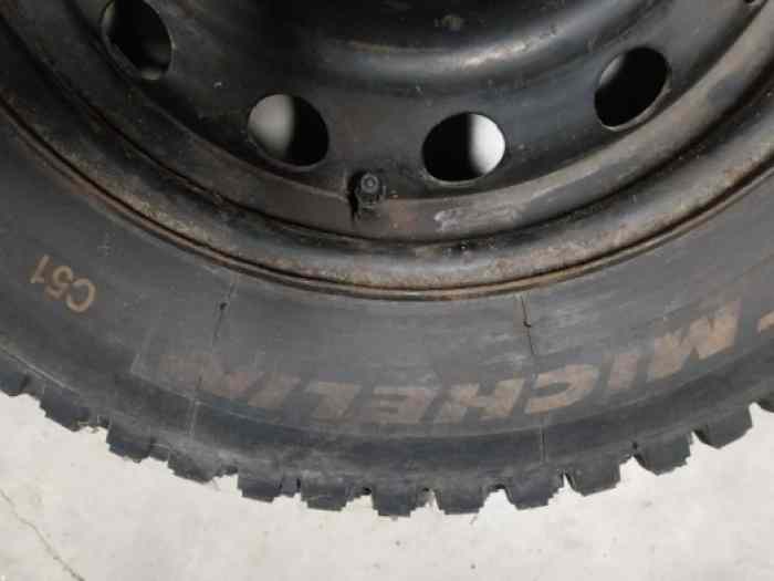 pneus neige michelin C51 14 pouces 5