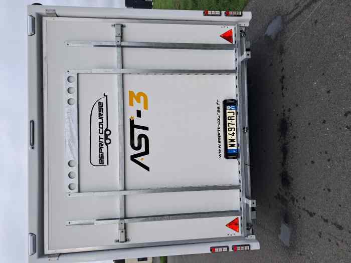 Remorque porte voiture fermée AutoSportTrailer AST-3 3