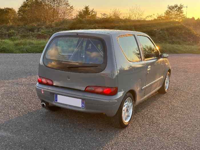 Fiat Seicento Rallye Trackday Slalom 1