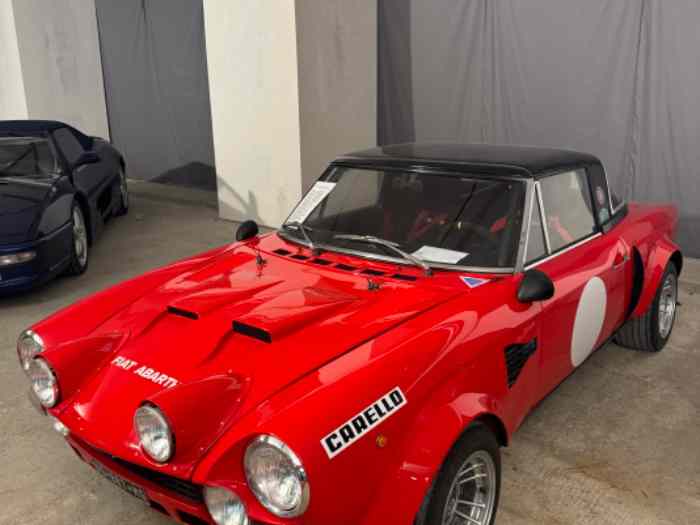 Rare 124 Abarth GRP 4 spider csa 2