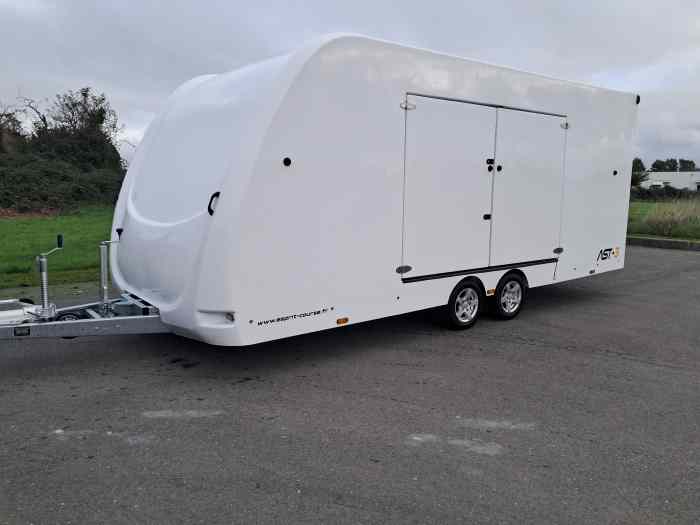 Remorque porte voiture fermée AutoSportTrailer AST-3 4